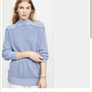 Free People Cold Shoulder Sweater